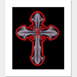 Chi rho cross Posters and Art